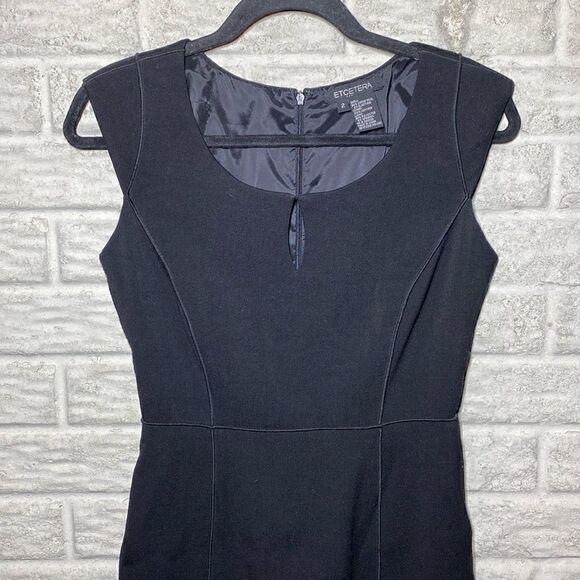 MSRP $238 Etcetera Black Dress Women's Size 2 - Picture 3 of 10